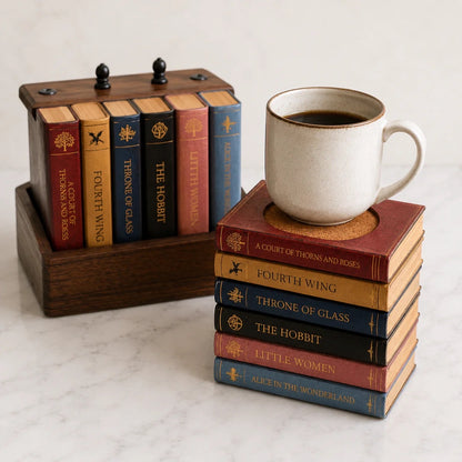 Book coasters