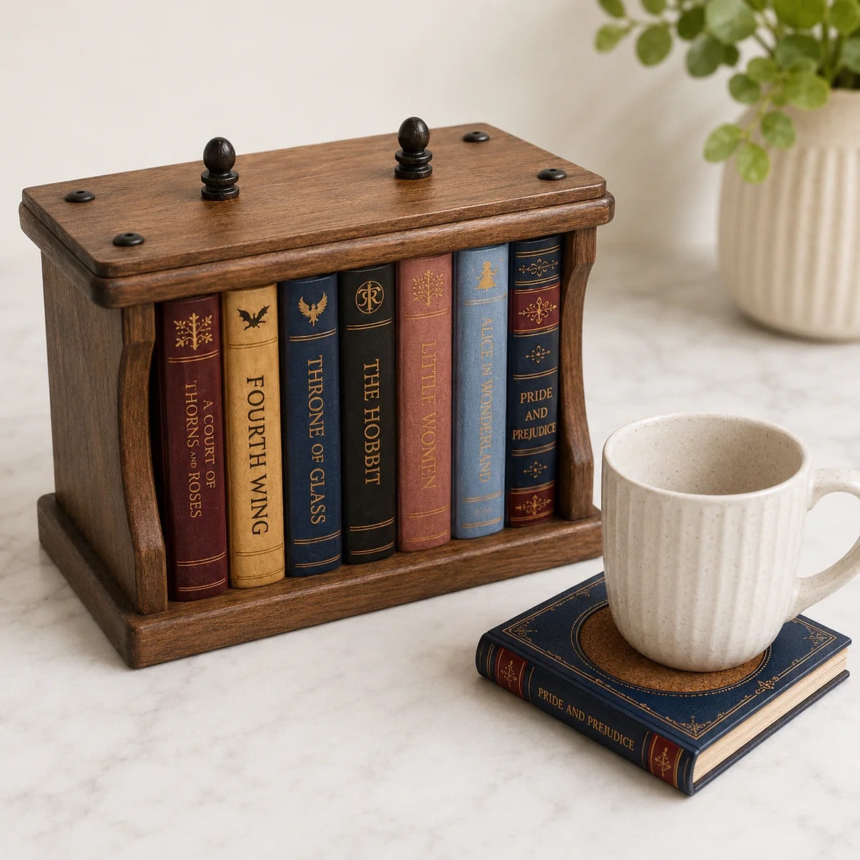 Book coasters